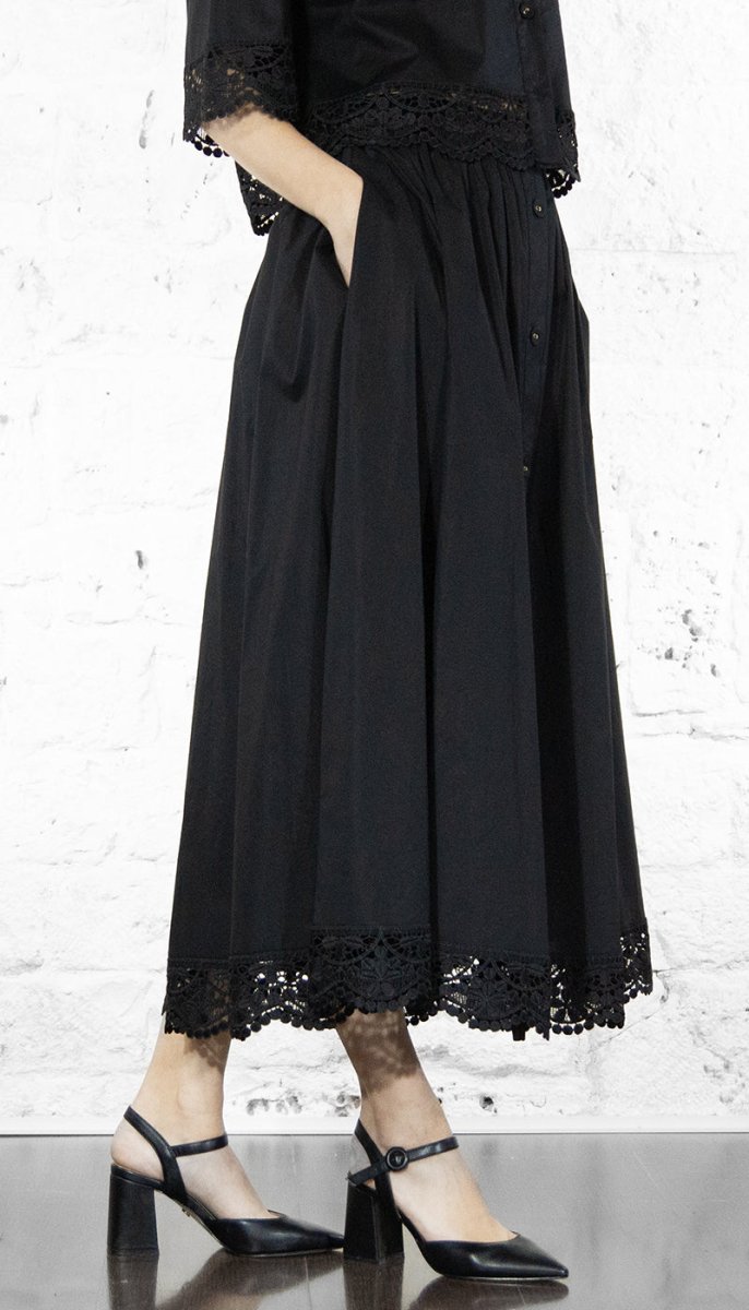 Twinset Gonna lunga con pizzo 251TT2095 Gonna - Boutique Luisa Trendy