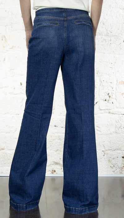 Twinset Jeans flared con bottoni décor Jeans - Boutique Luisa Trendy