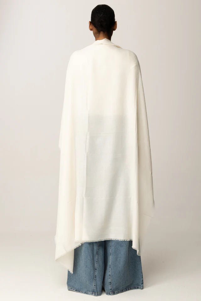 Twinset kefia in viscosa jacquard Oval T 252TA4230 sciarpe e foulard - Boutique Luisa Trendy