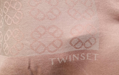 Twinset Kefiah jacquard con Oval T sciarpe e foulard - Boutique Luisa Trendy