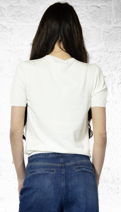 Twinset Maglia lupetto con logo Oval T Maglie e cardigan Donna - Boutique Luisa Trendy