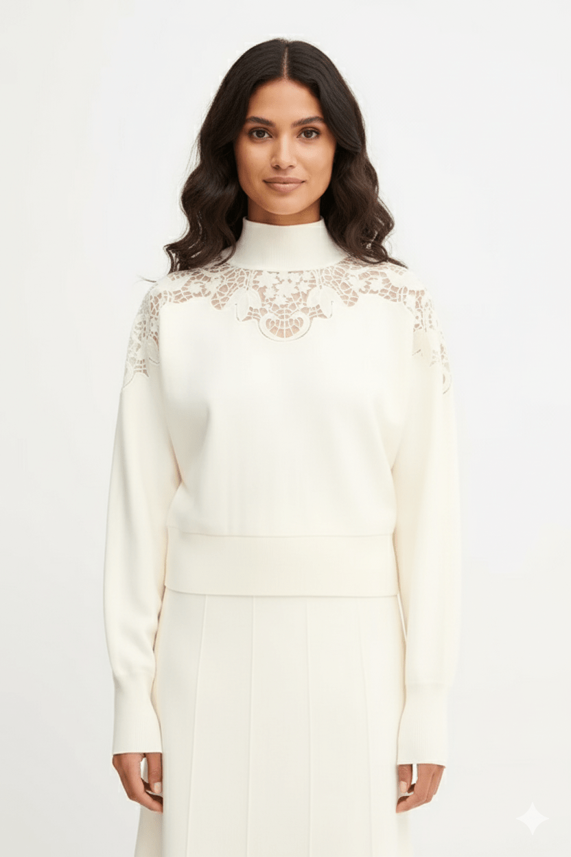 Twinset Maglia Lupetto con ricamo Maglie e cardigan Donna - Boutique Luisa Trendy