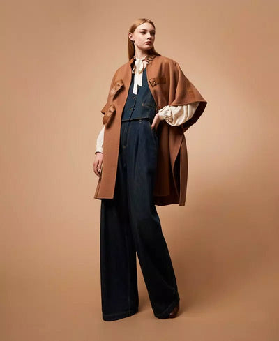 Twinset Mantella in panno double Capispalla Donna - Boutique Luisa Trendy
