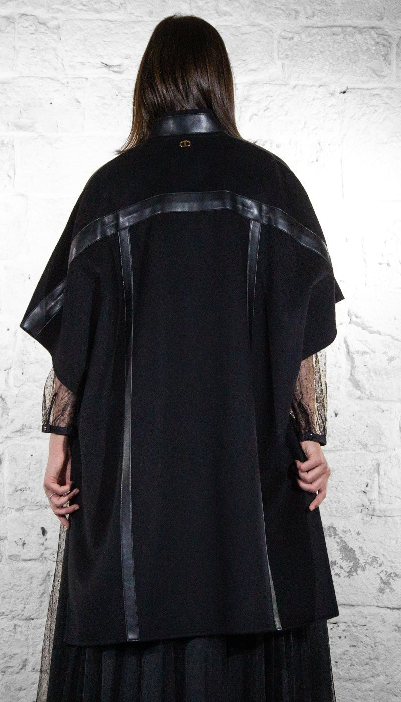 Twinset Mantella in panno double Capispalla Donna - Boutique Luisa Trendy