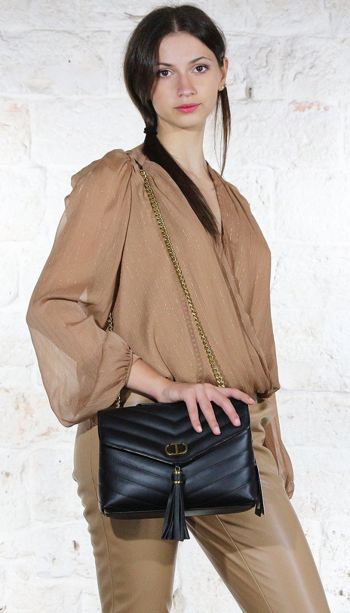 Twinset Milano Borsa a tracolla ‘Dreamy’ in pelle Borse e portafogli - Boutique Luisa Trendy