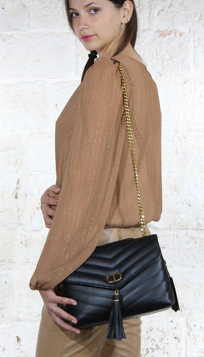 Twinset Milano Borsa a tracolla ‘Dreamy’ in pelle Borse e portafogli - Boutique Luisa Trendy