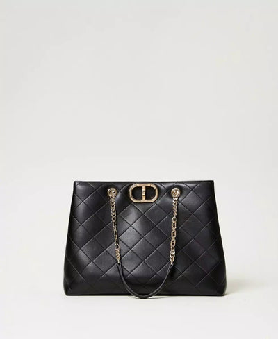 Twinset Milano Borsa shopper con chiusura Oval T Borse e portafogli - Boutique Luisa Trendy