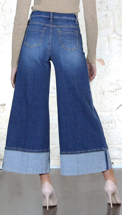 Twinset Milano Jeans cropped con bottoni décor Jeans - Boutique Luisa Trendy