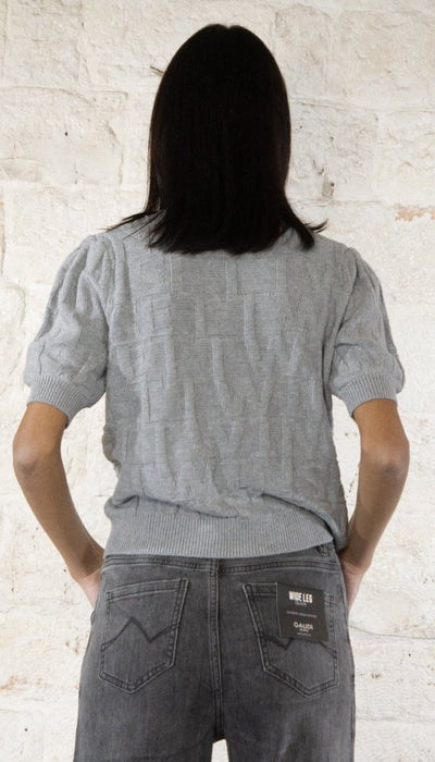 Twinset Milano Maglia in cotone e cashmere con logo Maglie e cardigan Donna - Boutique Luisa Trendy