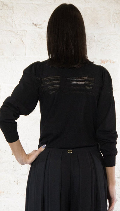 Twinset Milano Maglia lupetto con lavorazione Oval T Maglie e cardigan Donna - Boutique Luisa Trendy