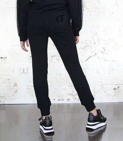 Twinset Milano Pantalone joggings in felpa Pantalone Donna - Boutique Luisa Trendy
