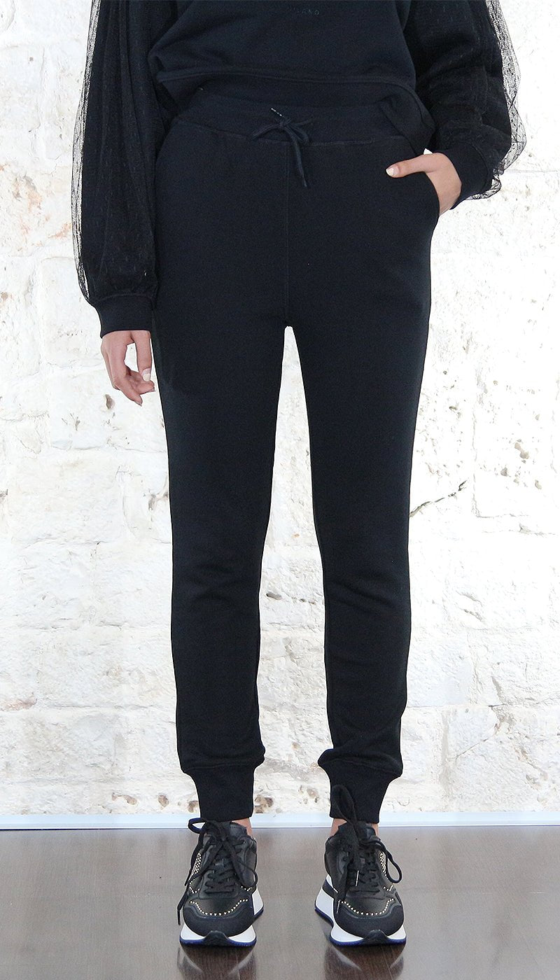 Twinset Milano Pantalone joggings in felpa Pantalone Donna - Boutique Luisa Trendy