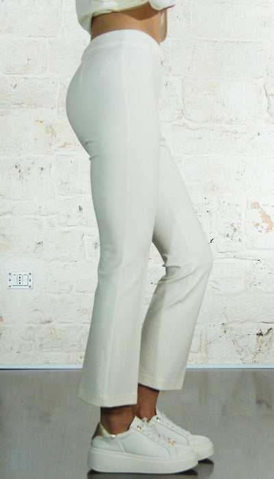 Twinset Milano Pantaloni flare con fibbia Oval T Pantalone Donna - Boutique Luisa Trendy