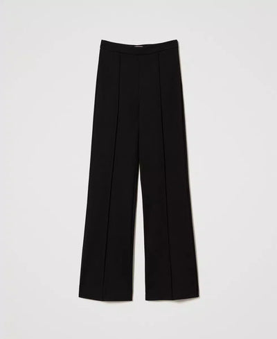 Twinset Milano Pantaloni wide leg Pantalone Donna - Boutique Luisa Trendy