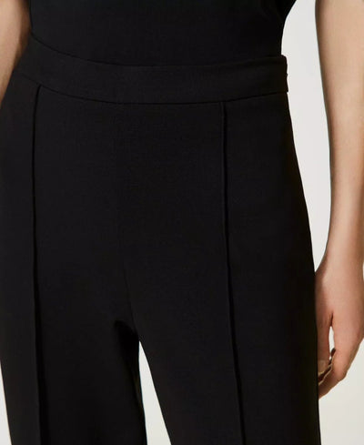 Twinset Milano Pantaloni wide leg Pantalone Donna - Boutique Luisa Trendy