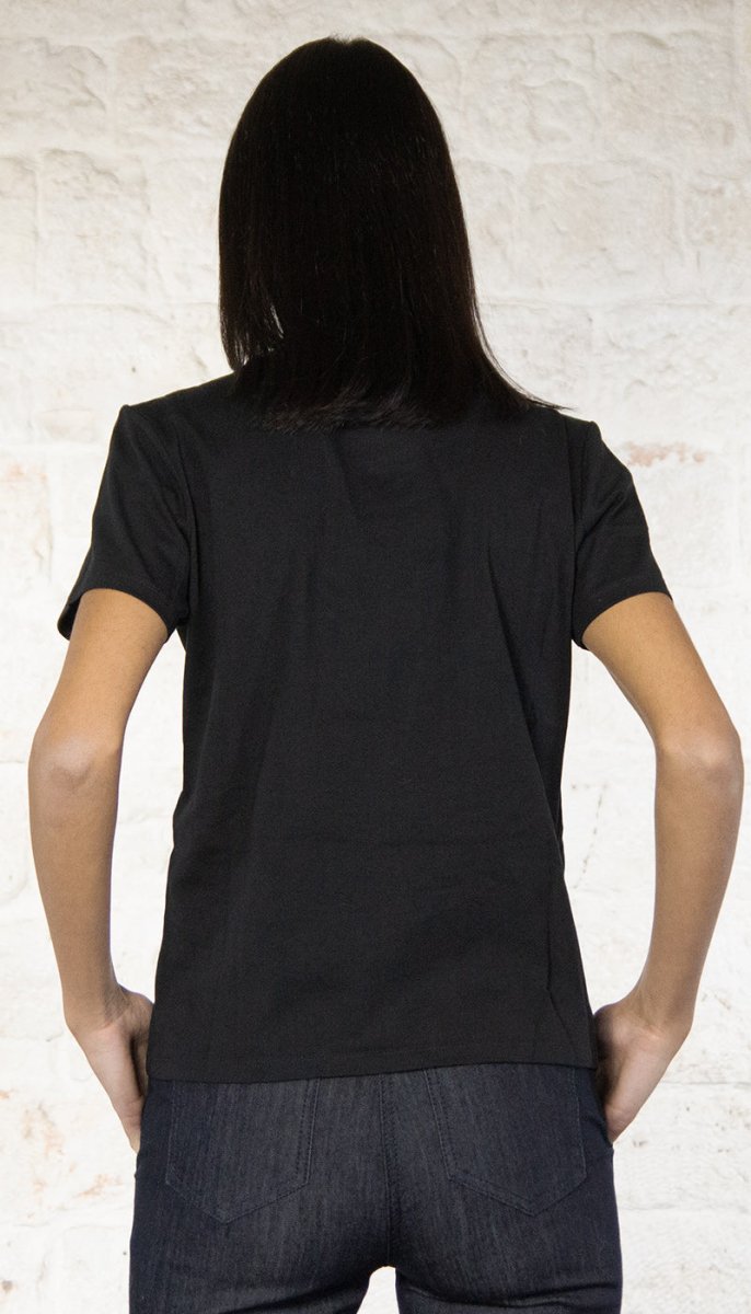 Twinset Milano T-shirt con ricamo logo Oval T 242TT2460 T-Shirt e top - Boutique Luisa Trendy