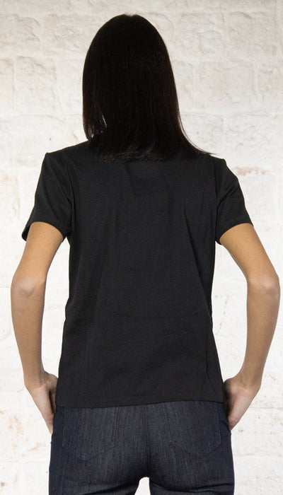 Twinset Milano T-shirt con ricamo logo Oval T 242TT2460 T-Shirt e top - Boutique Luisa Trendy