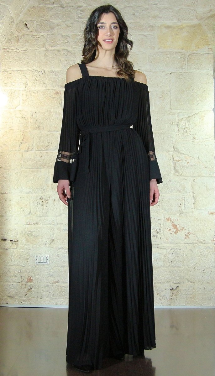 Twinset Milano Tuta in georgette plissé Vestiti - Boutique Luisa Trendy