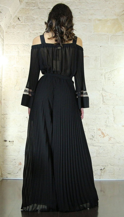Twinset Milano Tuta in georgette plissé Vestiti - Boutique Luisa Trendy