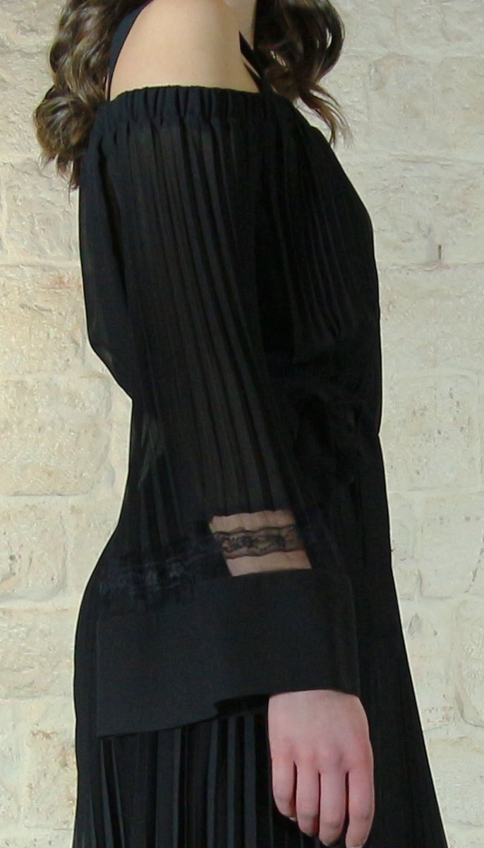 Twinset Milano Tuta in georgette plissé Vestiti - Boutique Luisa Trendy