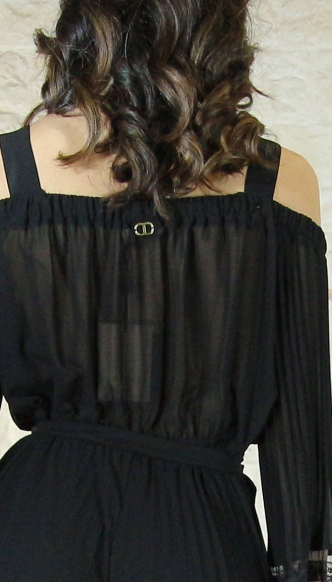Twinset Milano Tuta in georgette plissé Vestiti - Boutique Luisa Trendy