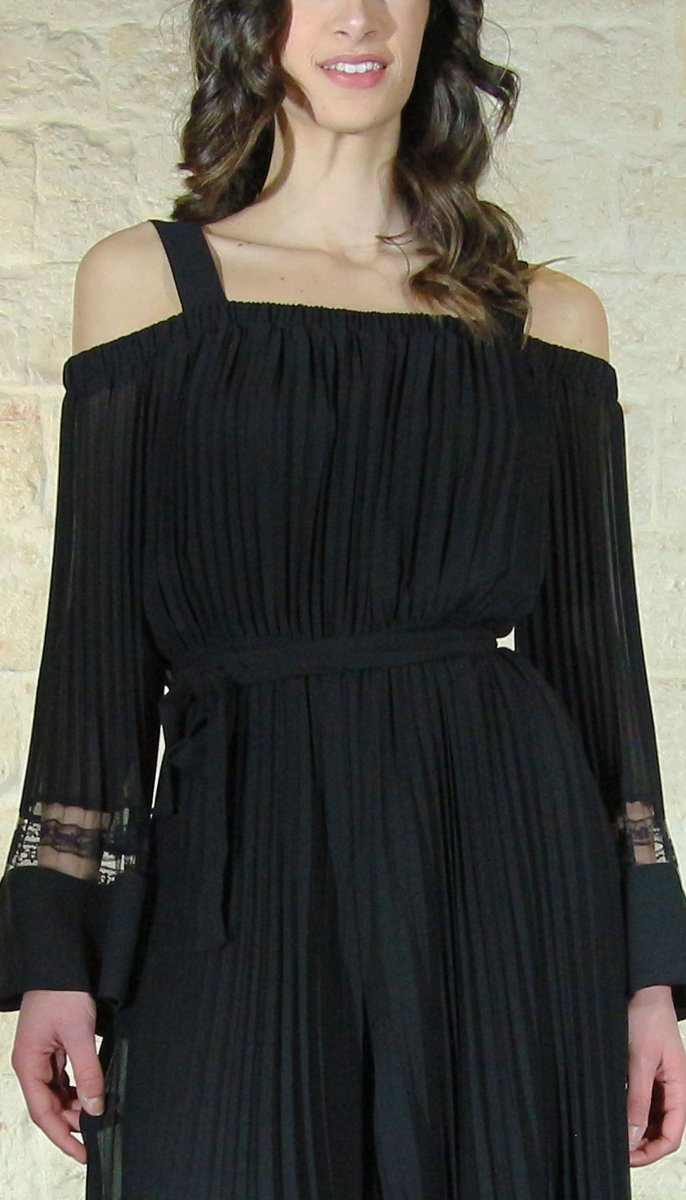 Twinset Milano Tuta in georgette plissé Vestiti - Boutique Luisa Trendy