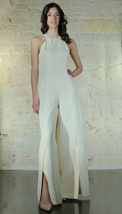 Twinset Milano Tuta lunga in misto lino Vestiti - Boutique Luisa Trendy