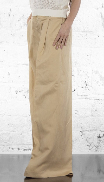Twinset Pantalone palazzo in misto lino 251TE2143 Pantalone Donna - Boutique Luisa Trendy