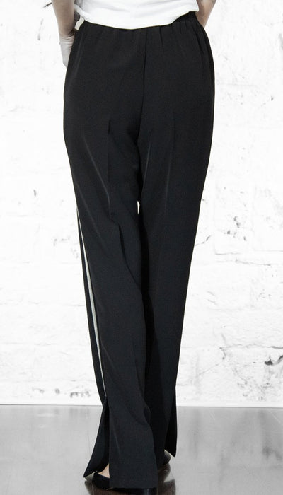 Twinset Pantaloni in crêpe con ricamo Pantalone Donna - Boutique Luisa Trendy