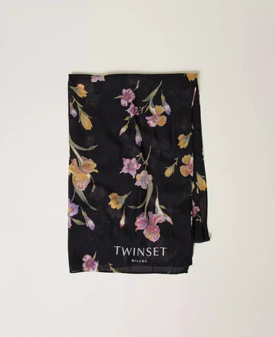 Twinset Stola con stampa a fiori sciarpe e foulard - Boutique Luisa Trendy