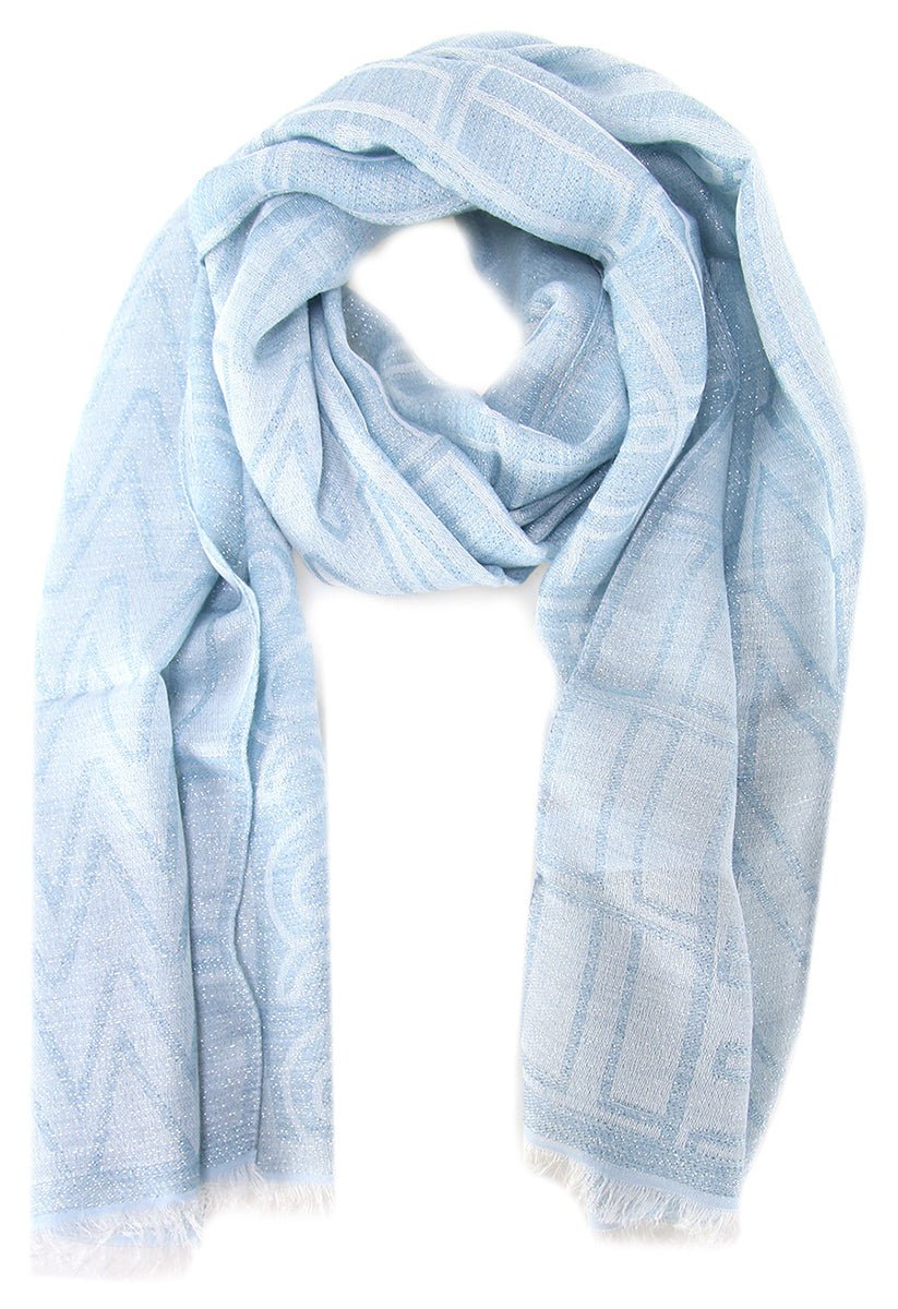 Twinset Stola laminata scritta logo Sciarpe e foulard - Boutique Luisa Trendy