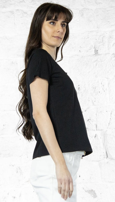 Twinset T-shirt con logo lettering ricamato T-Shirt e top - Boutique Luisa Trendy