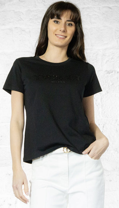 Twinset T-shirt con logo lettering ricamato T-Shirt e top - Boutique Luisa Trendy