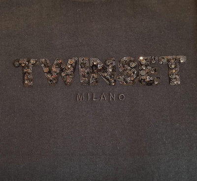 Twinset T-shirt con logo lettering ricamato T-Shirt e top - Boutique Luisa Trendy