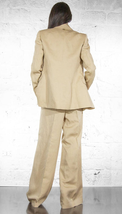 Twinset Tailleur monopetto in misto lino Tailleur - Boutique Luisa Trendy