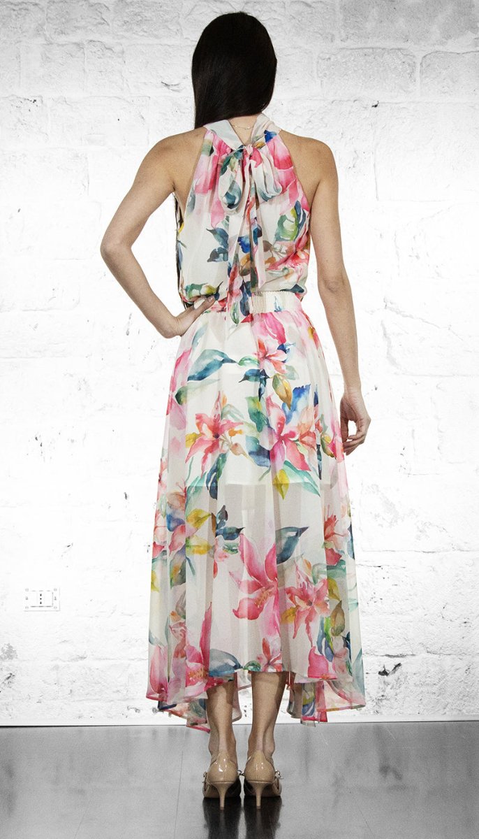 Twinset Top e gonna in georgette con stampa a fiori Tailleur - Boutique Luisa Trendy