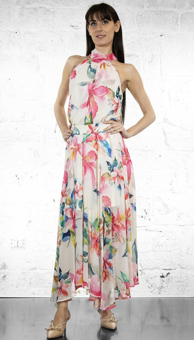 Twinset Top e gonna in georgette con stampa a fiori Tailleur - Boutique Luisa Trendy
