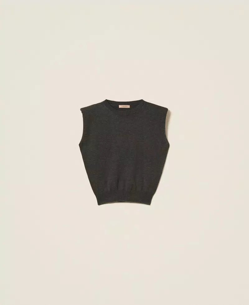 Twinset Top in maglia con maniche ad aletta Maglie e cardigan Donna - Boutique Luisa Trendy