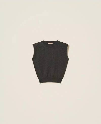 Twinset Top in maglia con maniche ad aletta Maglie e cardigan Donna - Boutique Luisa Trendy