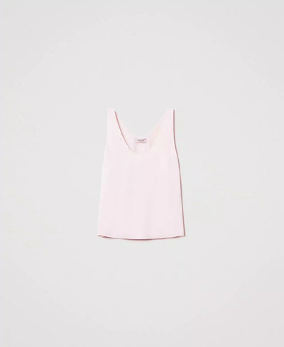 Twinset Top in raso lucido T-Shirt e top - Boutique Luisa Trendy