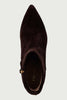 Twinset Tronchetto in camoscio marrone