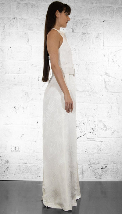 Twinset Tuta pantalone palazzo in viscosa e lino 251TT2170 Vestiti - Boutique Luisa Trendy