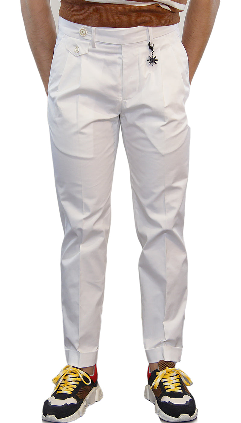 Pantalone Manuel Ritz con doppia pinces - Luisa Trendy (5097029992583)