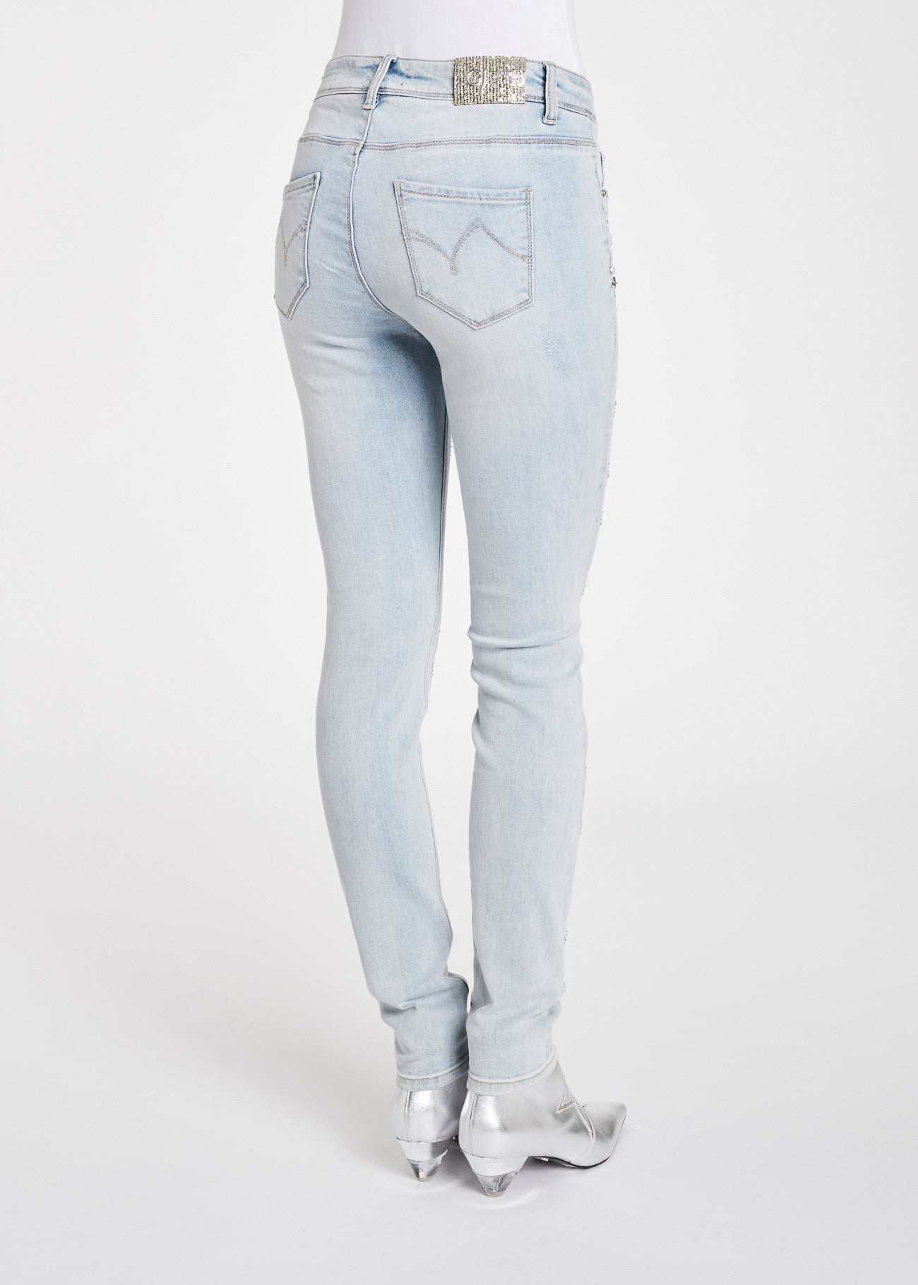 Jeans Gaudì con strass - Luisa Trendy (5068609945735)