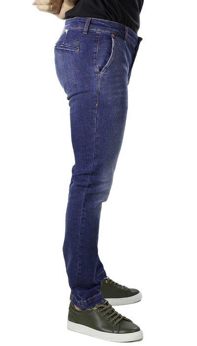 Entre Amis Jeans uomo blu tasca america. (6655204917383)