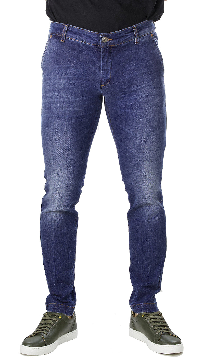 Entre Amis Jeans uomo blu tasca america. (6655204917383)