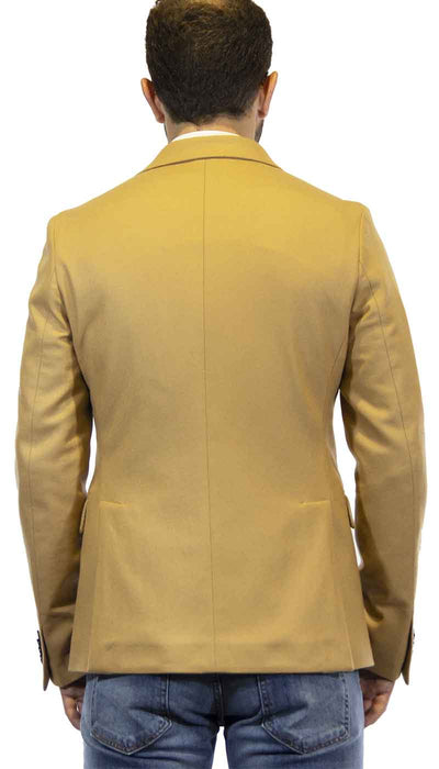 Giacca uomo Brian Dales color cammello in lana. JK4197 G31 - Luisa Trendy (5202083250311)