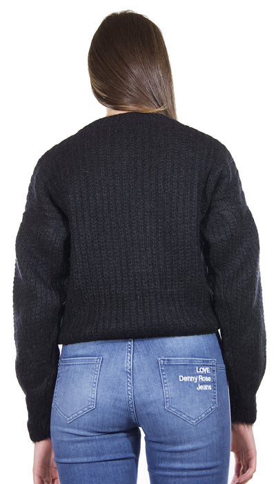 ODI ET AMO Maglia in mohair con patch. A143U1 (6631351353479)