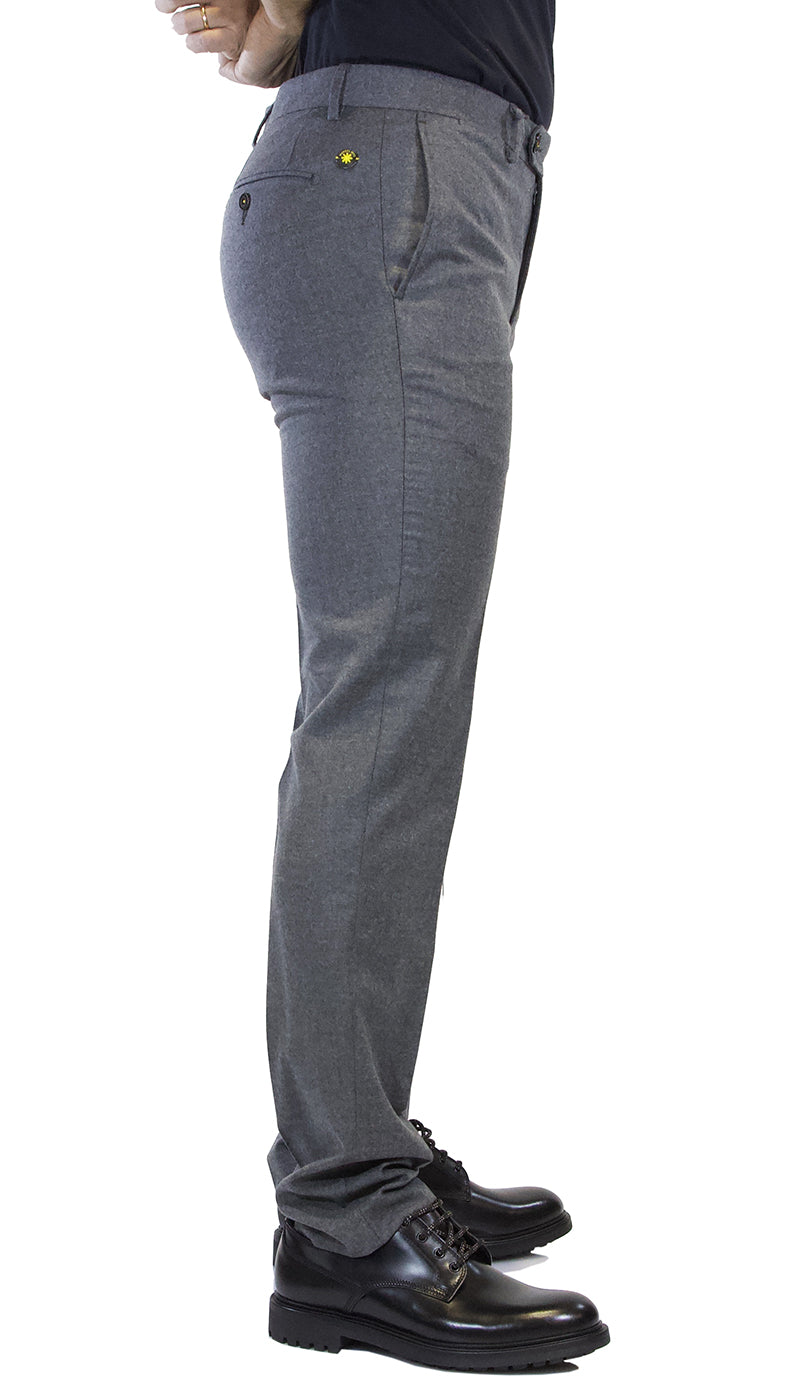 Pantalone uomo Manuel Ritz in lana grigio. 2332P1858 170502 - Luisa Trendy (5208763203719)