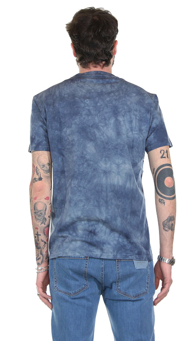 Manuel Ritz T-shirt in cotone effetto tie-dye.